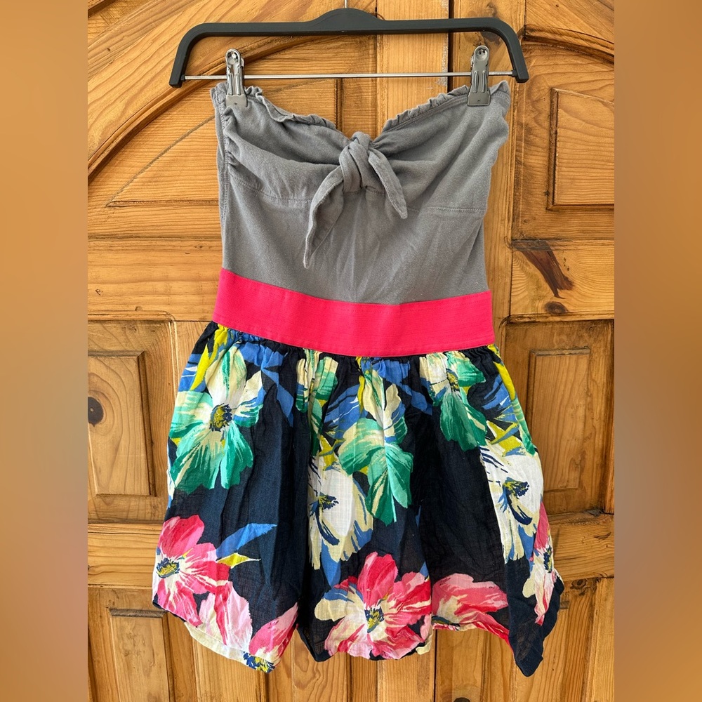 Abercrombie & Fitch Strapless Cotton Dress size M